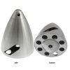 1-1/4" aluminumspinner för 2 blad