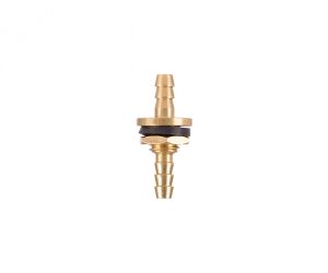 Copper fuel tank nipple Straight M8