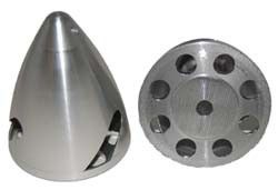Aluminiumspinner 2 1/4" för 3blad propeller